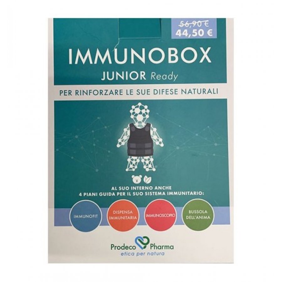 Immunobox Junior Ready - GSE Immunobiotic Junior 120g + 2 GSE Symbiotic Junior Frutti Di Bosco 10 Flaconi