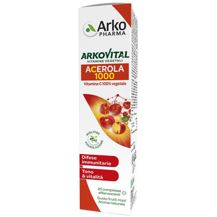 Arkovital Acerola 1000, 20 Compresse Arkovital Acerola 1000, 20 Compresse