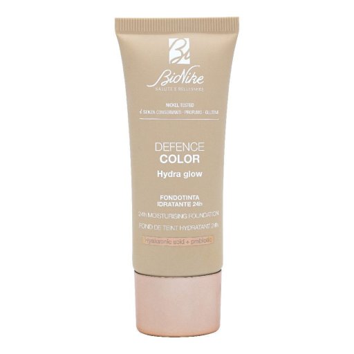 Bionike Defence Color Fondotinta Hydra Glow 105 Miel - SPF 30 e Luminosità Idratante