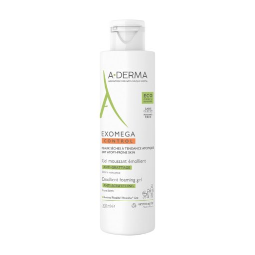 A-Derma Exomega Control Gel Detergente Emolliente 200ml