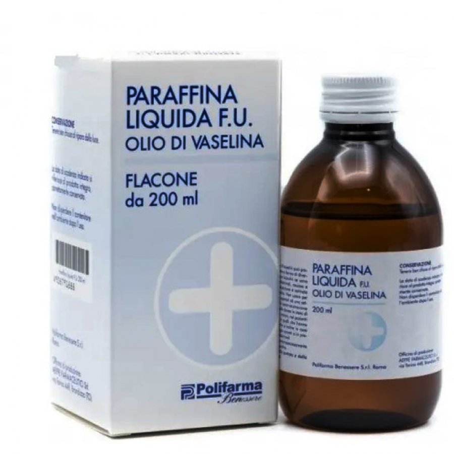 Paraffina Liquida - Olio di Vaselina 200 ml