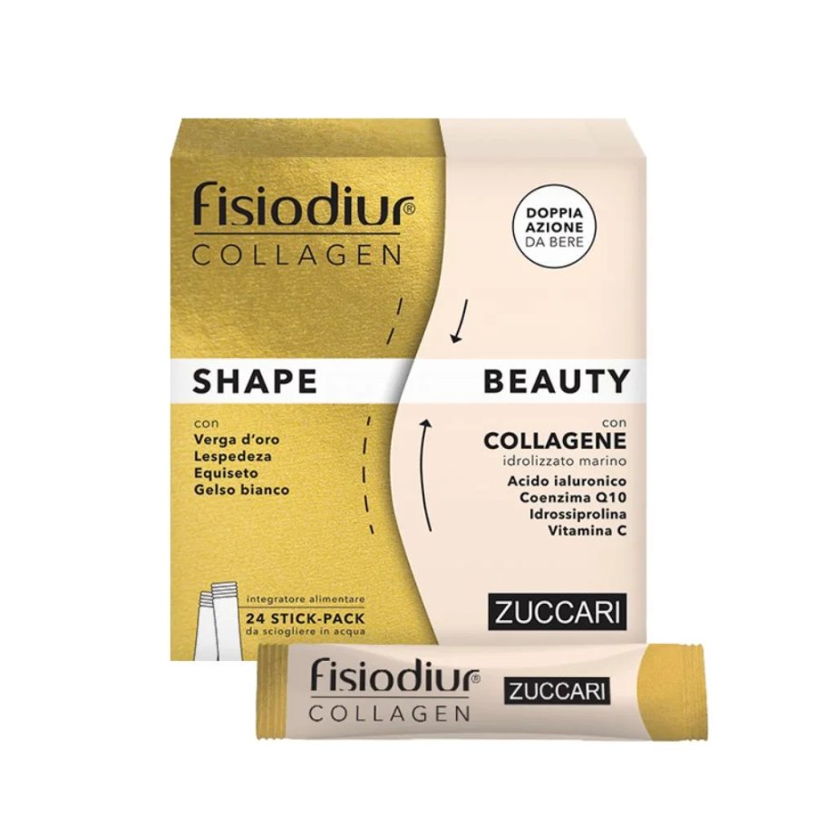 Zuccari, Fisiodiur Collagen Shape & Beauty, 24 stick
