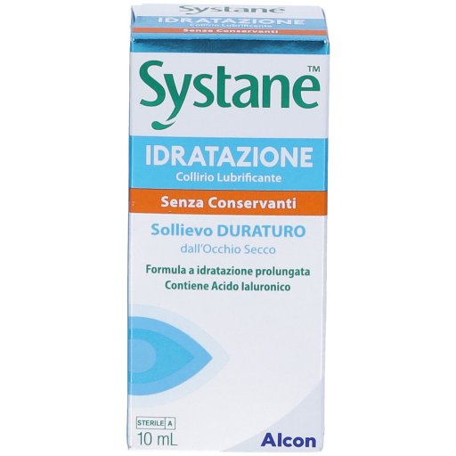 Systane, Idratazione Collirio Lubrificante Senza Conservanti, 10 ml