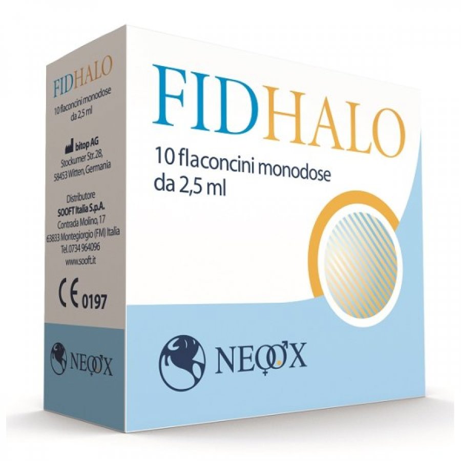 Fidhalo - Soluzione Isotonica per Vie Respiratorie, 10 flaconcini da 2.5ml