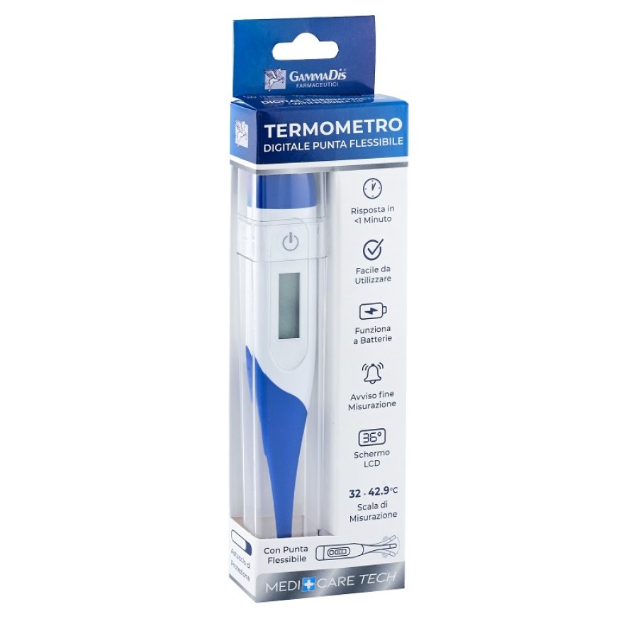 Termometro Digitale Punta Flessibile, 1 pezzo Termometro Digitale Punta Flessibile, 1 pezzo
