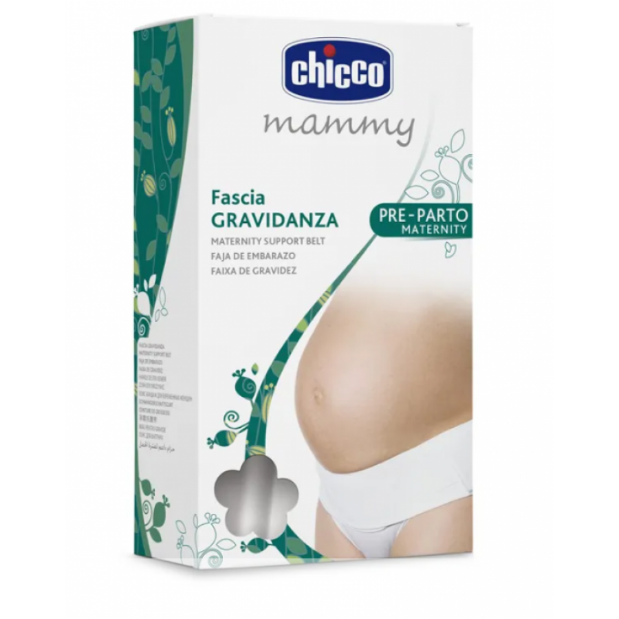 Chicco Mammy Fascia Gravidanza Taglia S - Fascia Elastica per Gravidanza