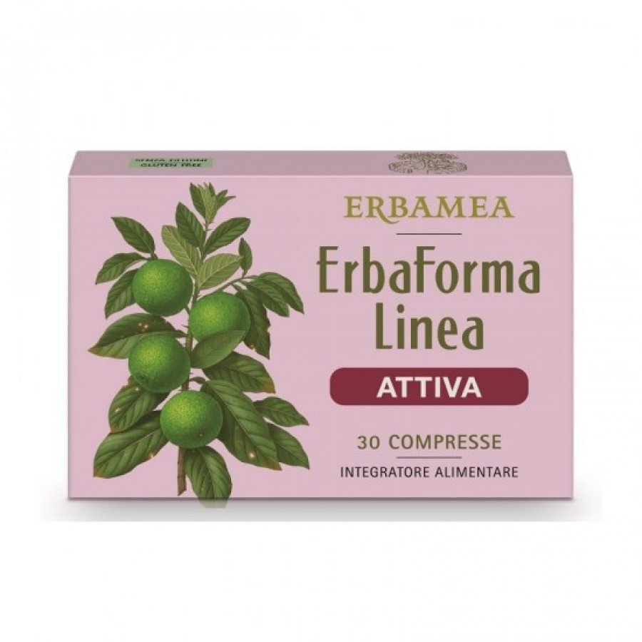 Erbamea - ErbaForma Linea Attiva 30 Compresse per il Benessere Naturale