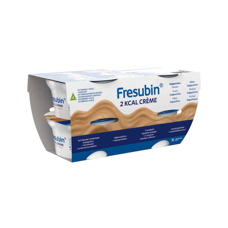 Fresubin 2 kcal Crème Gusto Cappuccino, 4 x 125 g