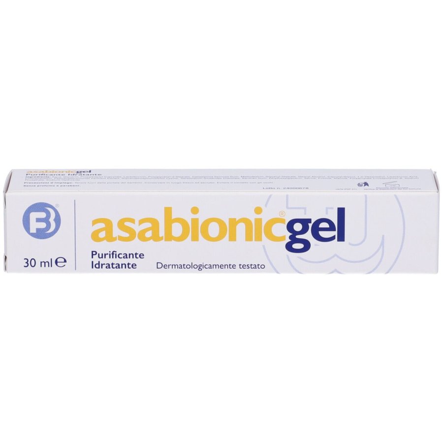 Asabionic Gel Viso Purificante e Idratante, 30 ml