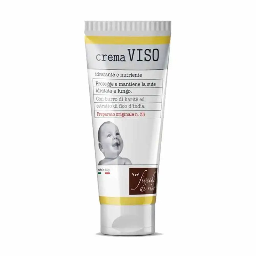 Fiocchi di Riso Crema Viso Idratante e Nutriente, 30 ml