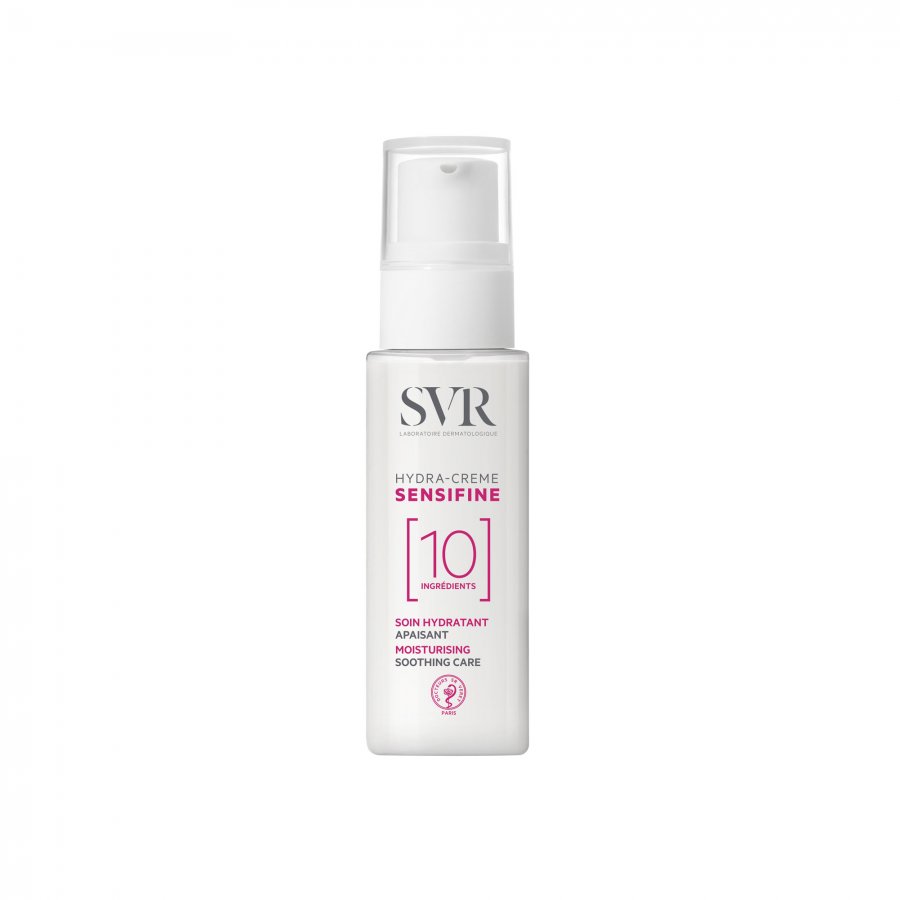 SVR - Sensifine Hydra-Crème Trattamento Lenitivo Idratante 40ml -  Crema Viso per Pelle Sensibile