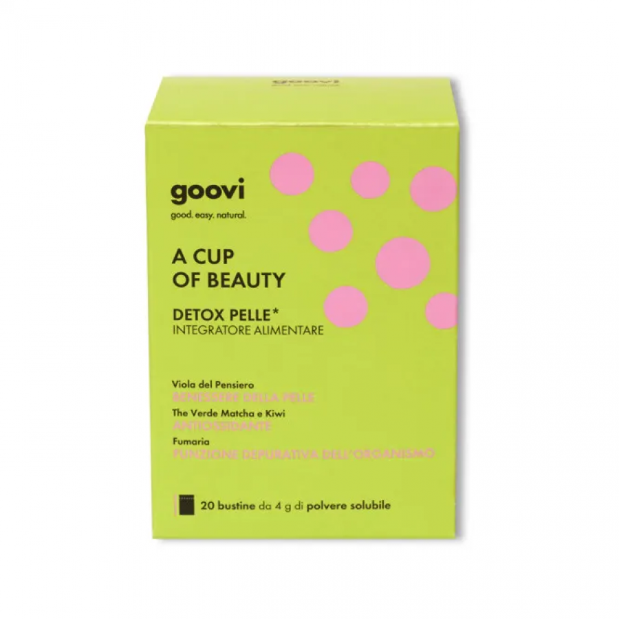 Goovi Integratore A Cup Of Beauty Detox Pelle 20 Bustine Da 4g