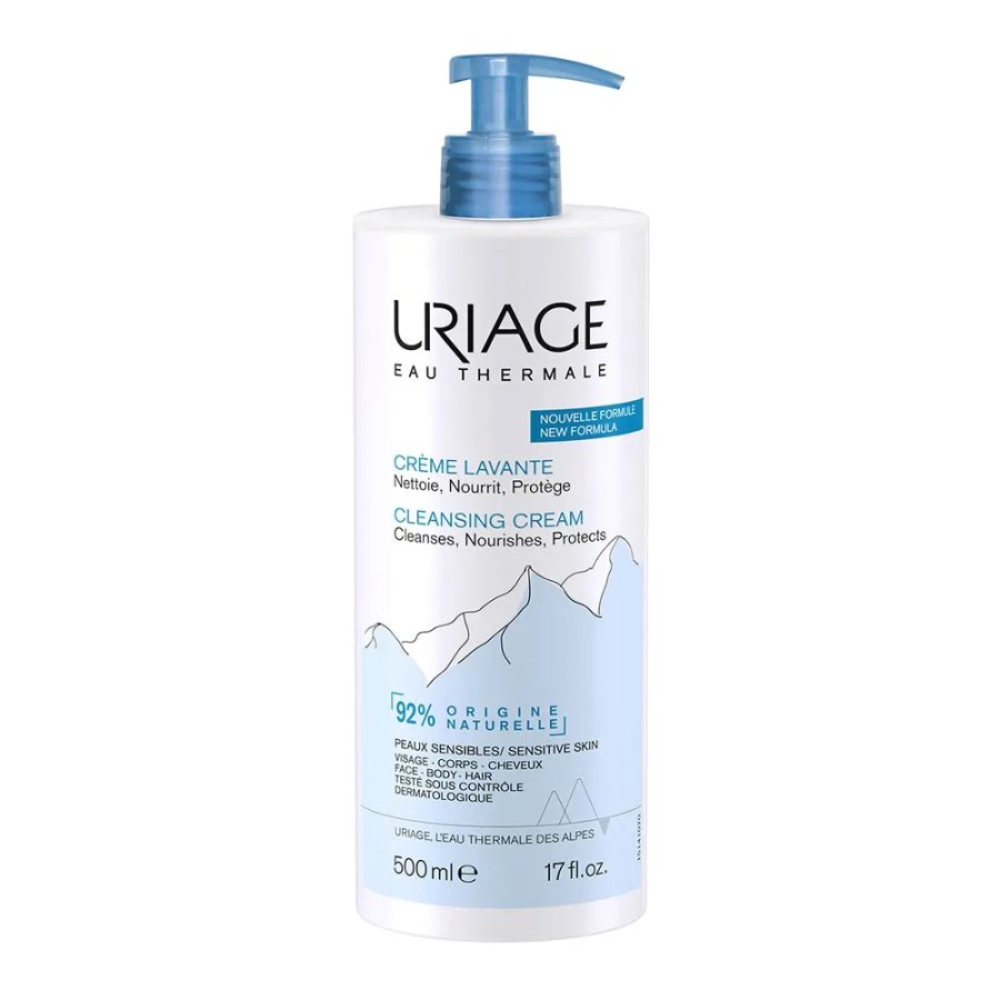Uriage, Crème Lavante Detergente Corpo Quotidiano, 500 ml
