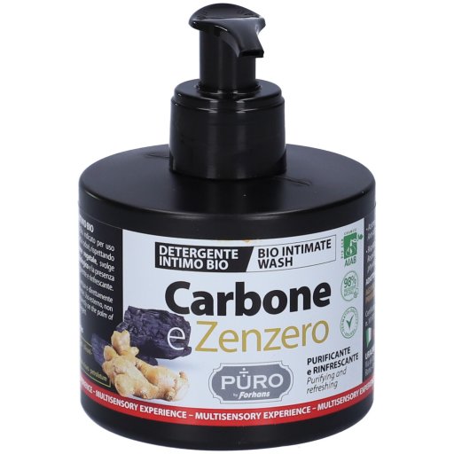 Forhans Puro Detergente Intimo Carbone & Zenzero 250ml