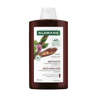 Klorane Shampoo alla Chinina 400ml - Shampoo Fortificante Anticaduta con Stella Alpina BIO