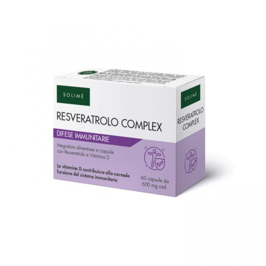 Resveratrolo Complex 60 Capsule - Integratore con Resveratrolo e Vitamina D