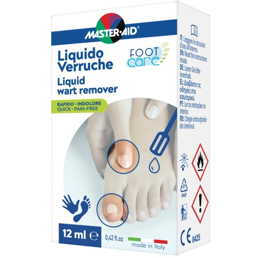 Master-Aid Foot Care Liquido Verruche, 12 ml