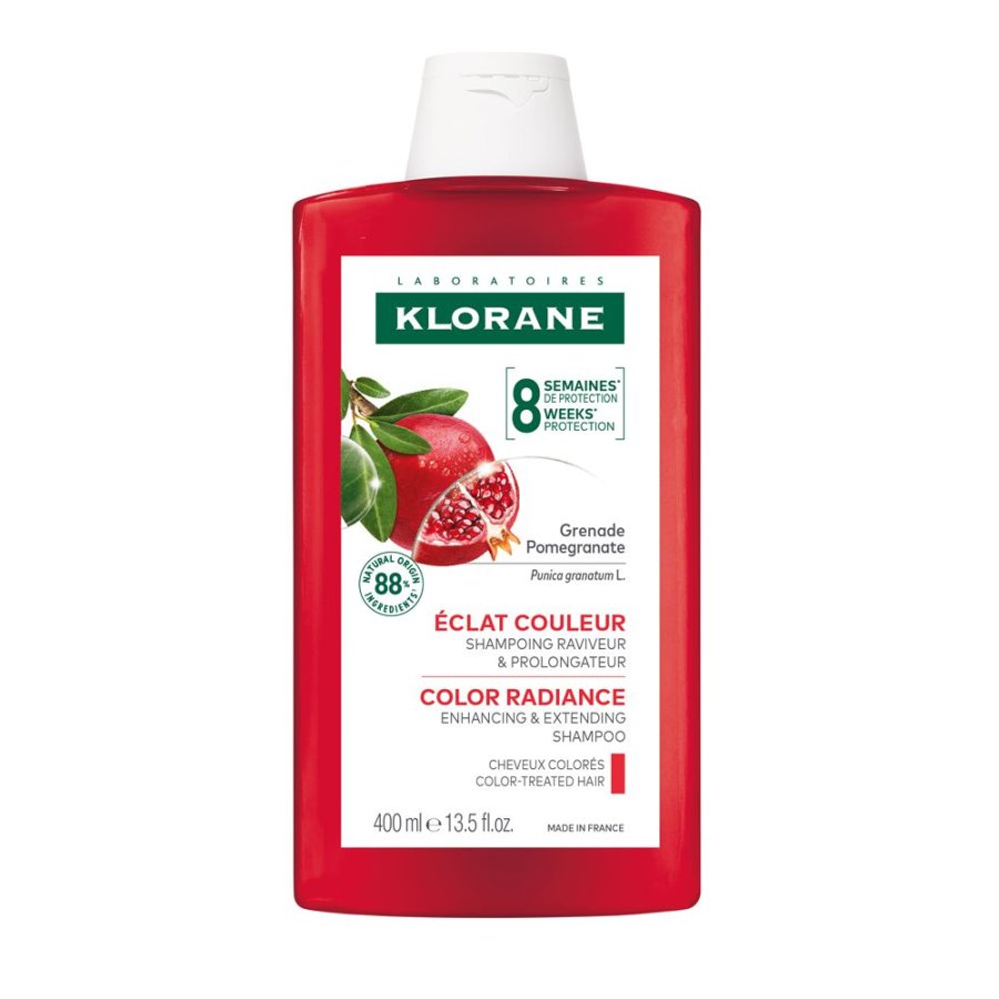 Klorane Shampoo al Melograno, 400 ml