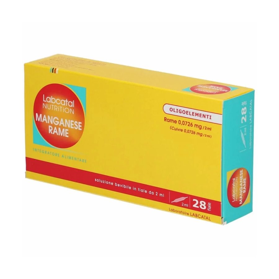 Labcatal Nutrition, Manganese Rame, 28 Fiale