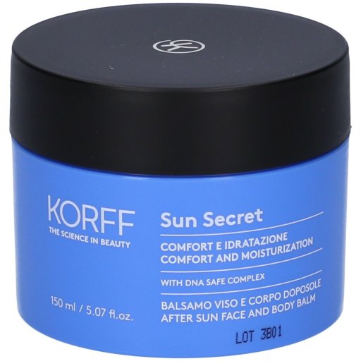 Korff Sun Secret Balsamo Doposole Viso Corpo 150ml