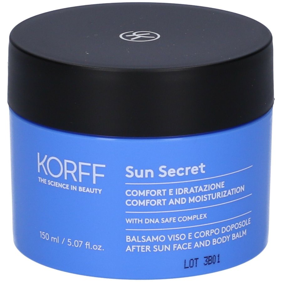 Korff Sun Secret Balsamo Doposole Viso Corpo 150ml