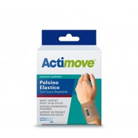 Actimove - Everyday Polsino Elastico con Fascia Regolabile - Supporto per Polso Universale