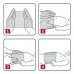 Leukoplast Elastofix Bende Di Fissaggio Ombelico 2.5m - Supporto Comodo per il Trattamento dell'Ombelico del Tuo Bambino