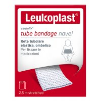 Leukoplast Elastofix Bende Di Fissaggio Ombelico 2.5m - Supporto Comodo per il Trattamento dell'Ombelico del Tuo Bambino