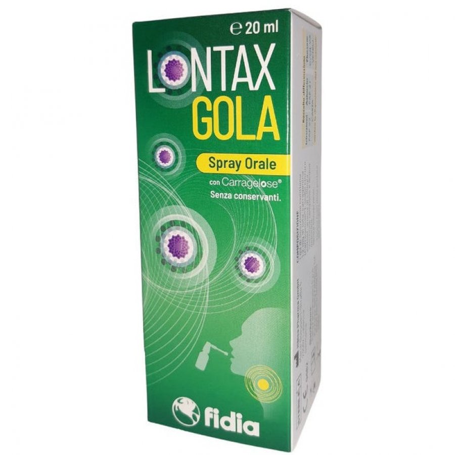 Lontax Gola - Spray Orale 20ml per la Tua Gola Irritata