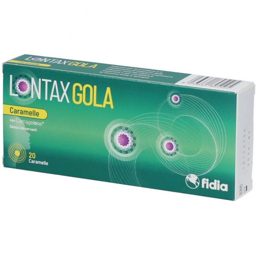 Lontax Gola - 20 Caramelle Protettive per la Tua Gola