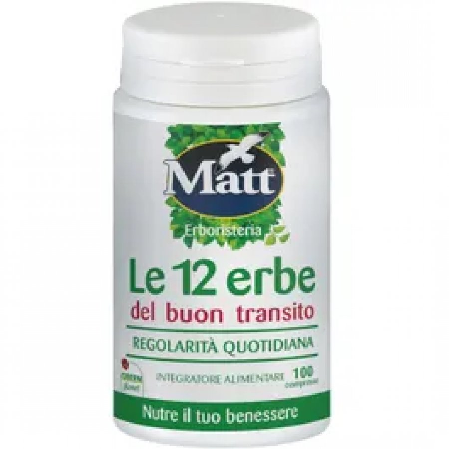 Matt Le 12 Erbe 100 Compresse - Integratore Alimentare