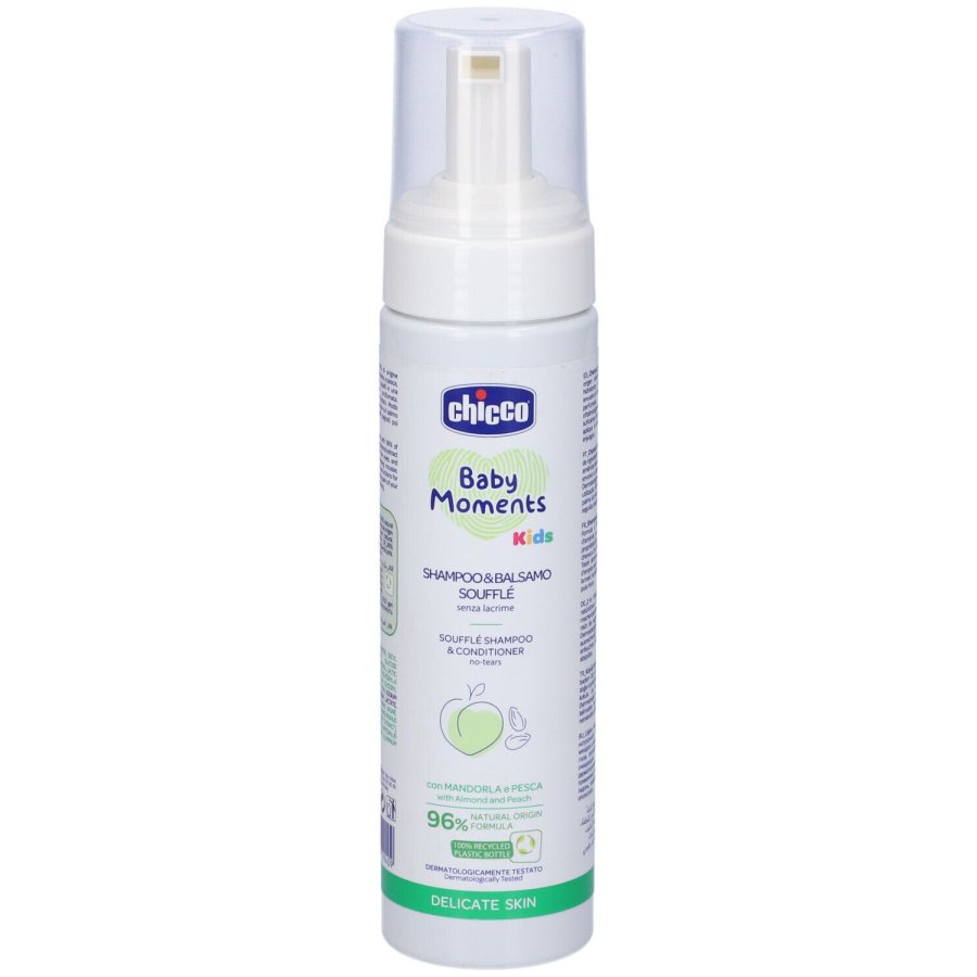 Chicco Baby Moments Shampoo & Balsamo Soufflé, 150 ml Chicco Baby Moments Shampoo & Balsamo Soufflé, 150 ml