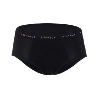 Lovable Culotte Lavabile Da Ciclo Flusso Medio Nero, XL