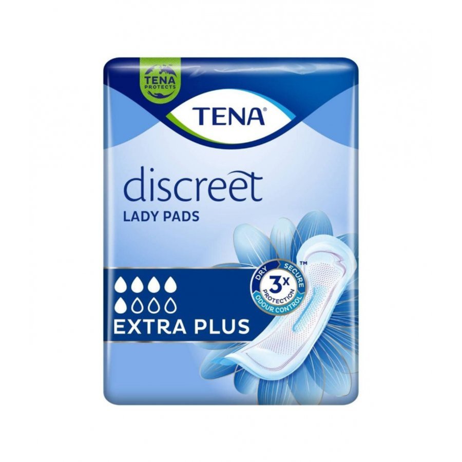 Tena Discreet, Extra Plus Assorbenti Perdite Urinarie, 16 Pezzi