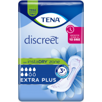 Tena Discreet Extra Plus Assorbenti 16 Pezzi - Protezione Avanzata per l'Incontinenza Moderata