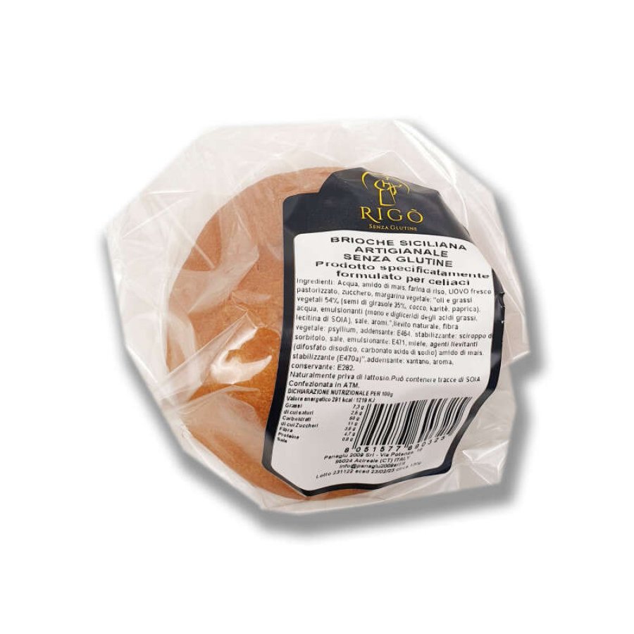 Rig&ograve; Brioche Siciliana Senza Glutine, 1 Pezzo