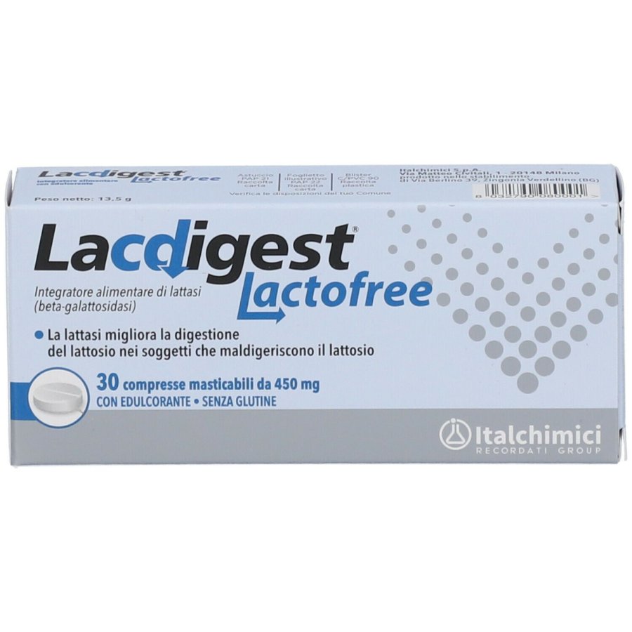 Italchimici, Lacdigest Lactofree, 30 Compresse