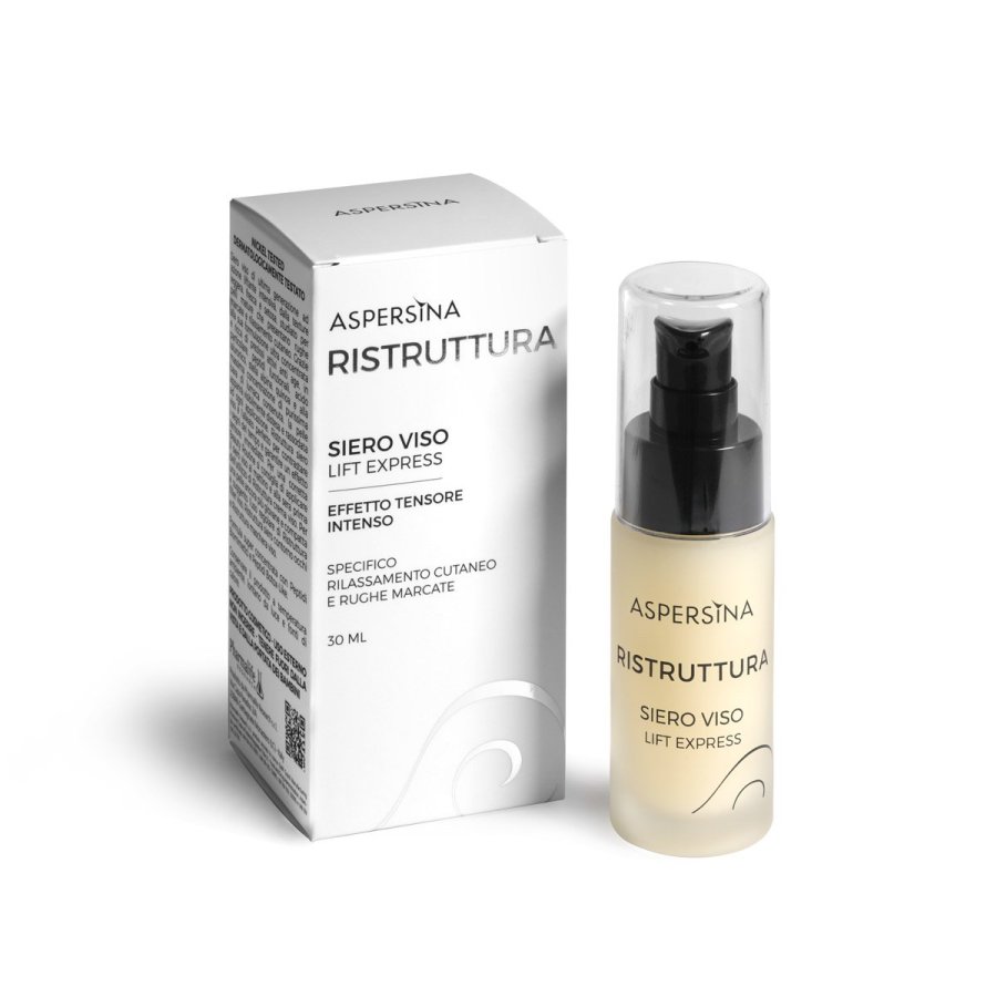 Aspersina Ristruttura Siero Viso Lift Express Effetto Tensore Intenso, 30 ml Aspersina Ristruttura Siero Viso Lift Express Effetto Tensore Intenso, 30 ml