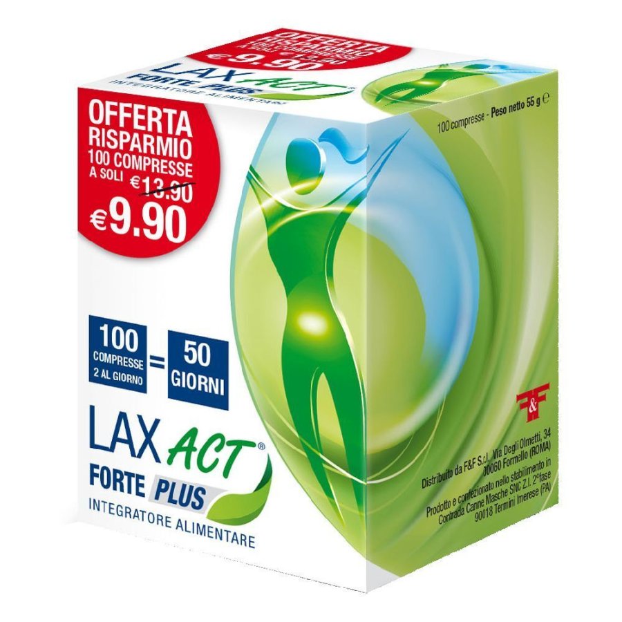 Lax ACT Forte Plus, 100 Compresse