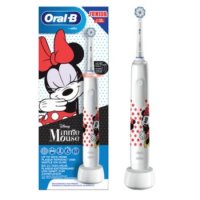 Oral-B - Junior Minnie Spazzolino Elettrico Ricaricabile Bambini + 1 Testina Di Ricambio