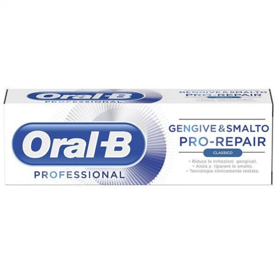Oral-B - Dentifricio Gengive & Smalto Pro-Repair Classico 75ml