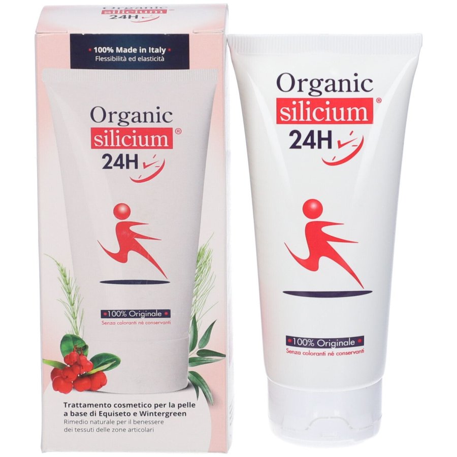 Organic Silicium 24H Gel 100 ml – Sollievo per Dolori Articolari e Cartilagini