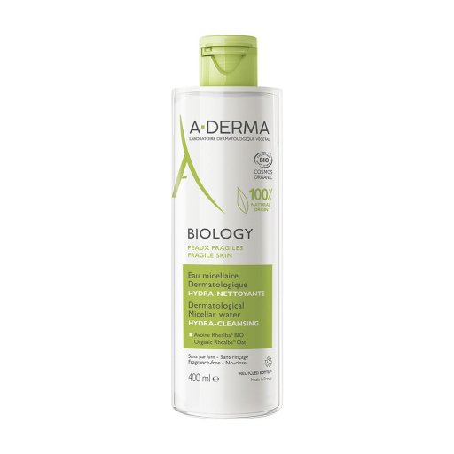 A-Derma Biology Acqua Micellare Dermatologica Idra-Detergente 400ml