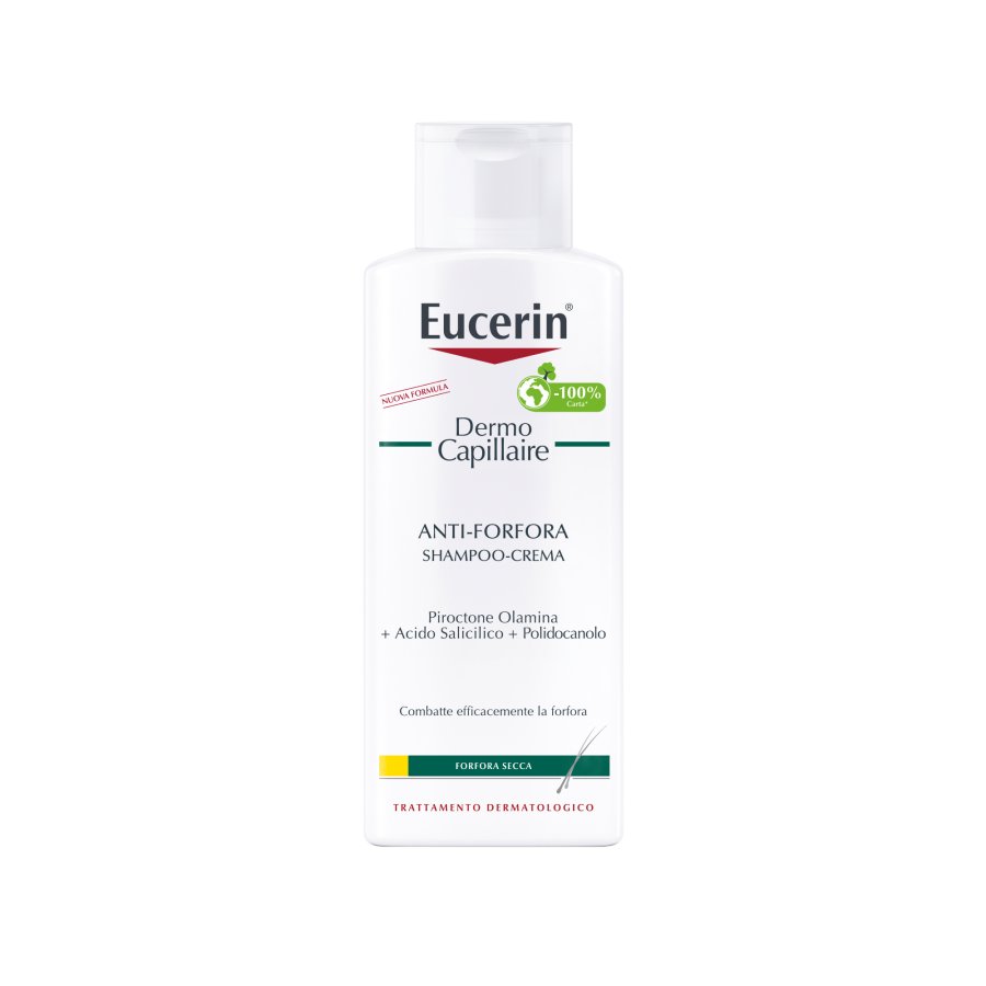 Eucerin DermoCapillaire - Shampoo Crema Antiforfora Secca, 250ml