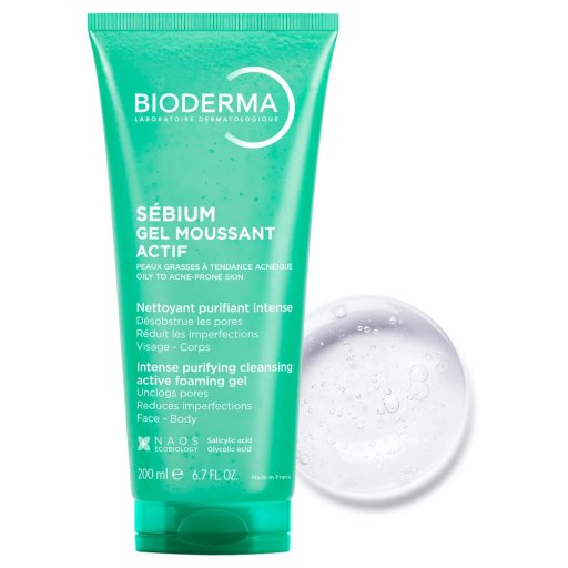 BIODERMA Sébium Gel Moussant Actif, 200 ml BIODERMA Sébium Gel Moussant Actif, 200 ml