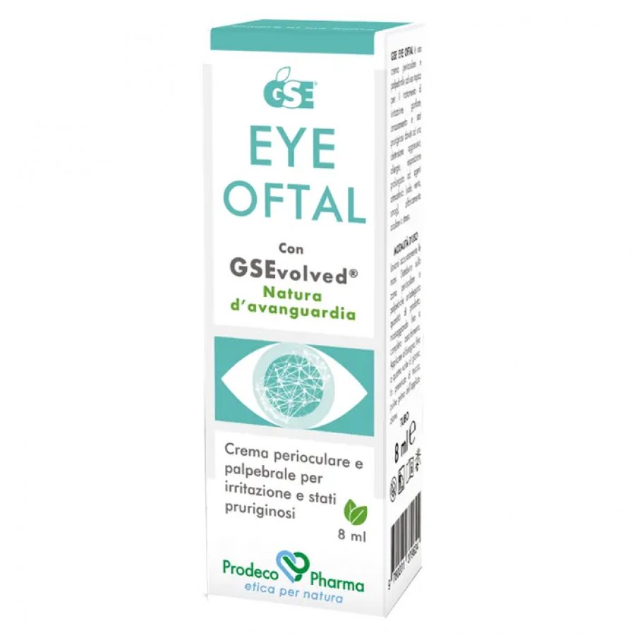 GSE Eye Oftal Crema 8ml - Crema Perioculare e Palpebrale per Sollievo e Protezione