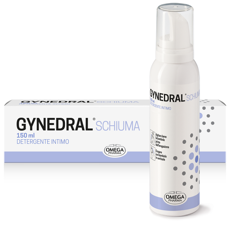 Gynedral Schiuma Detergente Intimo, 150 ml