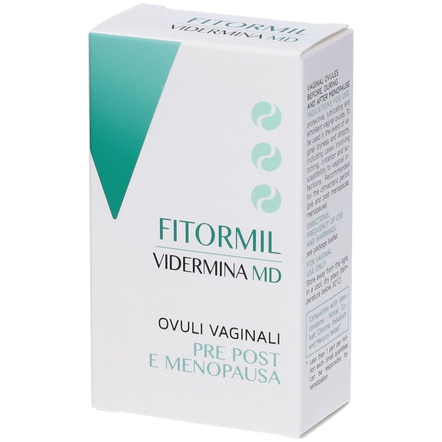 Fitormil Vidermina MD, 10 Ovuli Vaginali