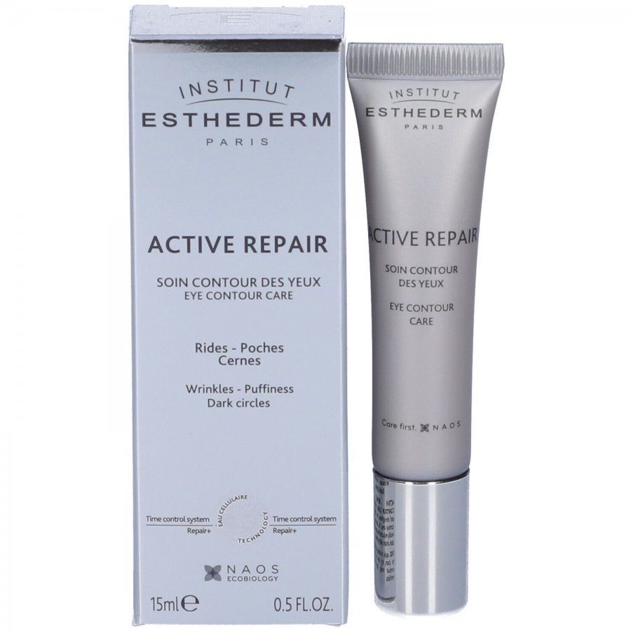 Institut Esthederm Active Repair Contorno Occhi 15ml - Trattamento Anti-rughe, Borse e Occhiaie