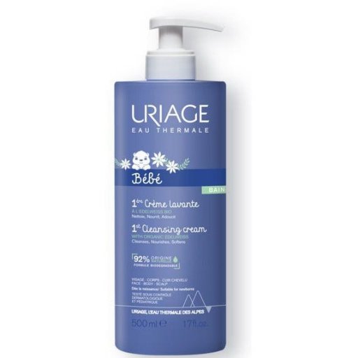 Uriage Bebè - Crema Lavante 500ml per una Pulizia Delicata della Pelle del Tuo Bambino